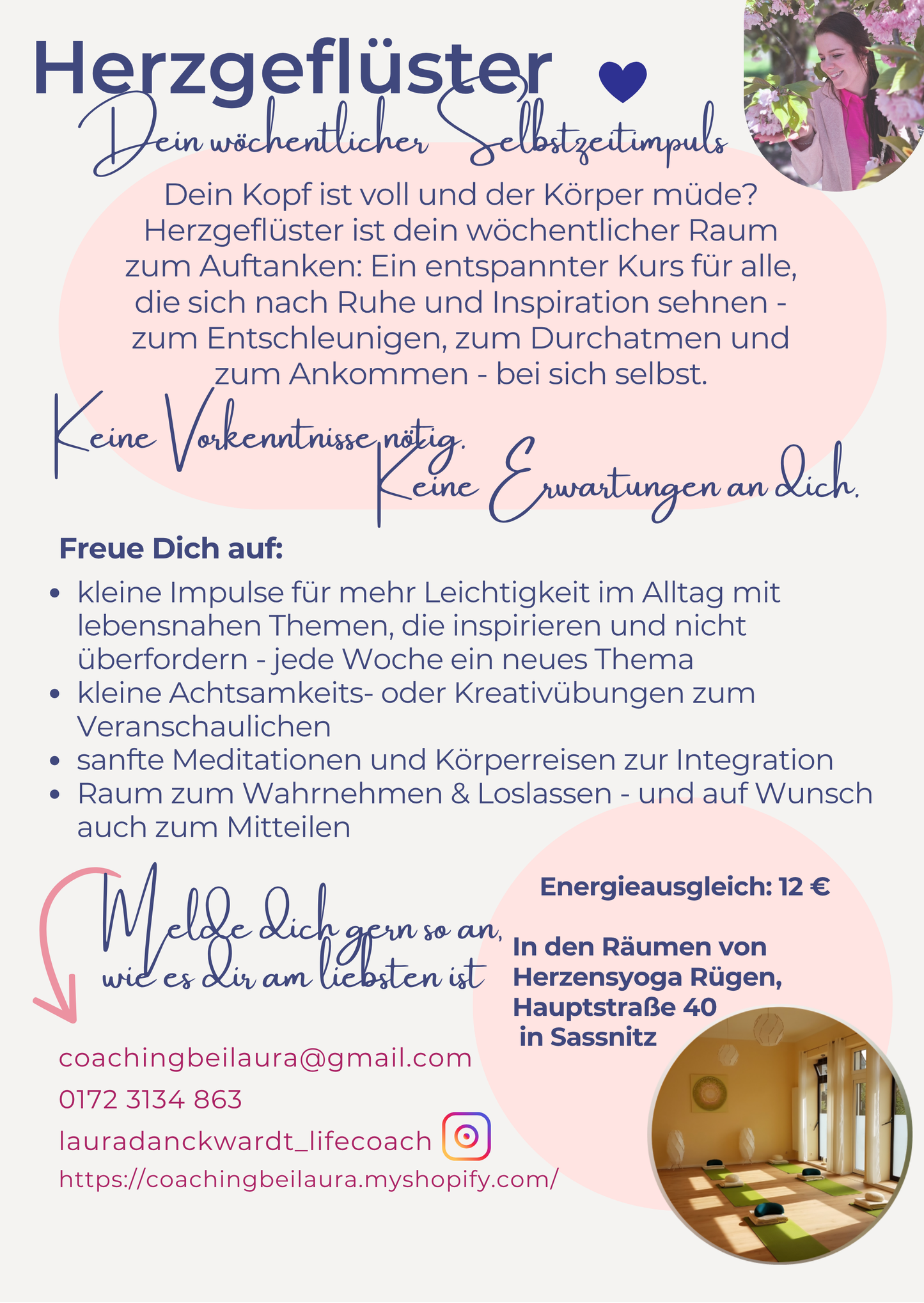 Gruppencoaching: Herzgeflüster - Teilnahme 23.10.2025 um 19:30 Uhr zum Thema: Selbstregulation - Ich zeige Dir Tapping (EFT)