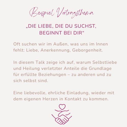 SOUL MOMENTS – Impulsvorträge mit Meditation